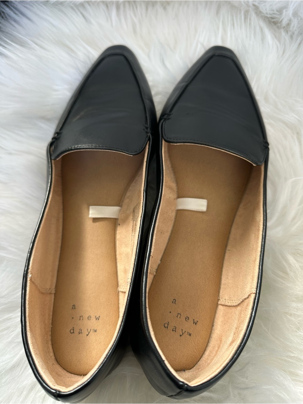Women Black Slip-On Loafer